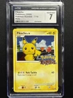 Pokémon TCG 2009 Holo Rumble Pikachu 7/16 CGC 7 Near Mint