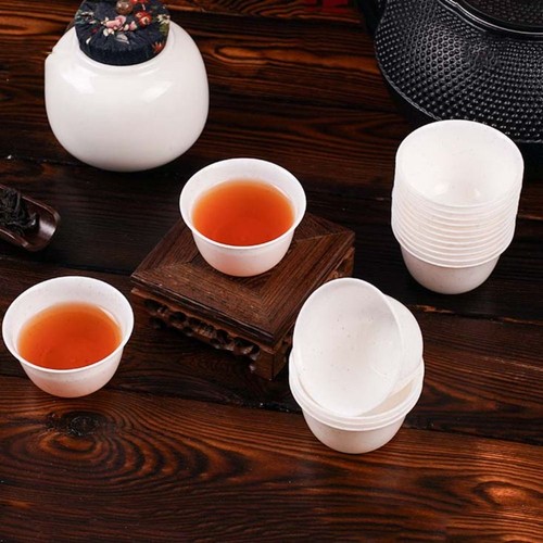 48pcs Thickened Plastic Water Cup Solid Drink Cup Restaurant - Picture 8 of 11