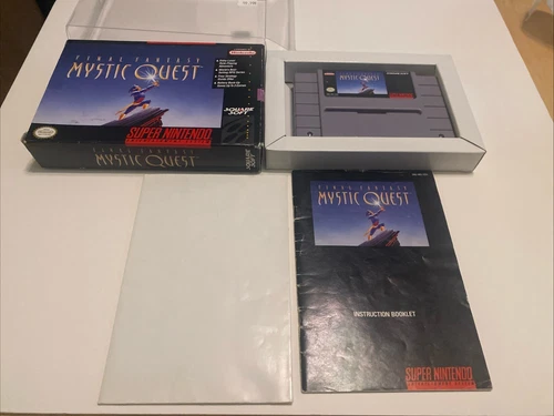 Final Fantasy: Mystic Quest Super Nintendo SNES Complete In Box Great Shape CIB