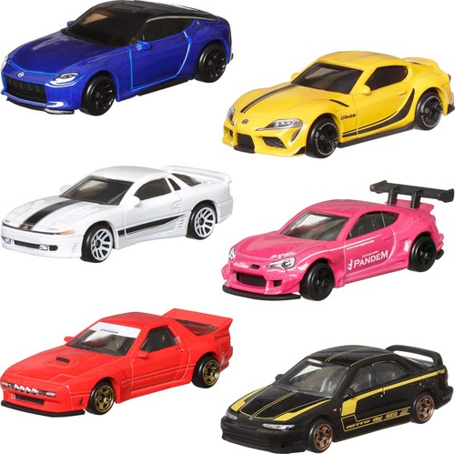 Car Culture Premium Spielzeugauto 6er Pack, 6er Set Die-Cast Maßstab 1:64 Japanisches Fahrzeug... - Bild 2 von 6
