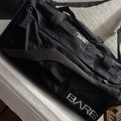 BARE SB System Drysuit Bag Travel Convertible Duffel & Backpack Black RARE EUC - Picture 5 of 20