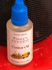 PRETTY'S CASTOR OIL FOR HAIR GROWTH,EYELASHES,BROWS,BEARD:100 PURE  FRESH
