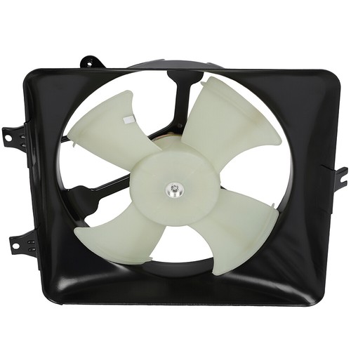 Electric A/C Condenser Cooling Single Fan Assembly For 2003-07 Honda Accord - Imagen 10 de 10