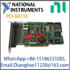 NI PCI-6071E 184411B-01, 184411C-01, 184411D-01 1.25 MS/s, 12-Bit, 64 Analog Inp