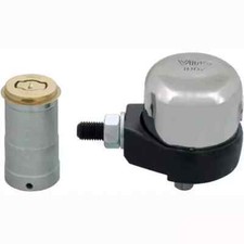 LUCCHETTO A CAMPANA MONOBLOCCO MEZZA SFERA SERRANDE ACCIAIO MASSICCIO VIRO 4221