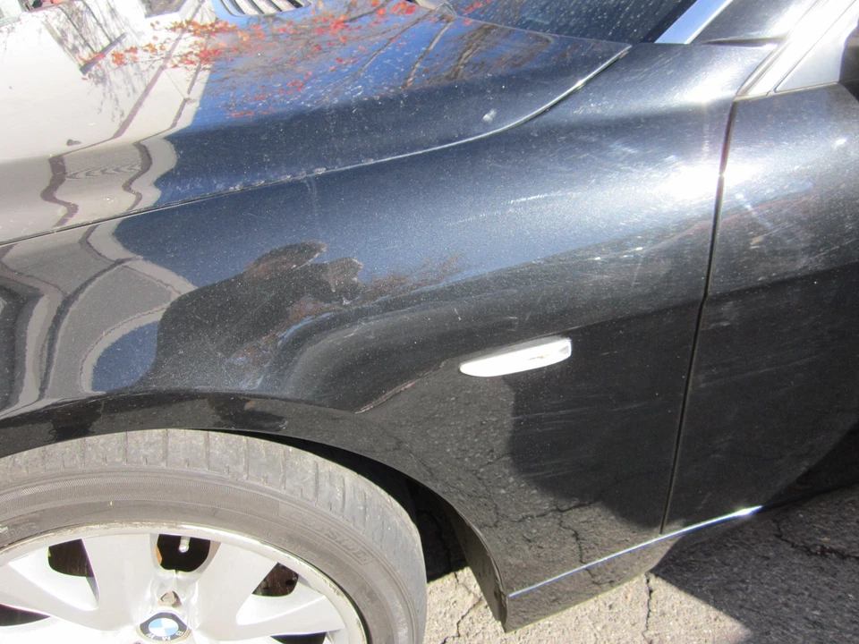 Guardabarros lado del conductor nn712283 BMW 745Li 745i 760Li 2002 2003 2004 2005 LH fabricante de equipos originales Foto 3 de 4