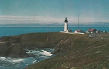 Yaquina Head Light House On The Beautiful Oregon Coast Newport Oregon Postcard