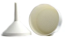 Eisco Labs 3.5" (90mm) Polypropylene Buchner Funnel