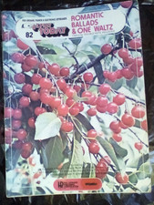 BC2  S/H SHEET MUSIC BOOKLET ROMANTIC BALLADS ONE WALTZ 56 PAGES SEE ALL PICS