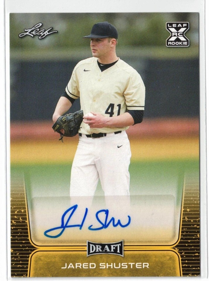 2020 Leaf Draft - Jared Shuster #BA-JS1 - 1 of 1