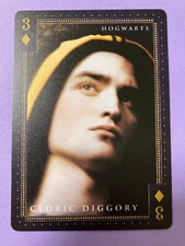 Cedric Diggory Playing Card #3 of Diamonds  Tully's Coffee Promo Japanese F/S