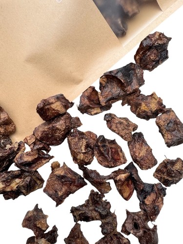 Air Dried Puffed Beef Lung Cubes 100% Natural Dog Treat Mineral+Vitamins 300g - Picture 6 of 7