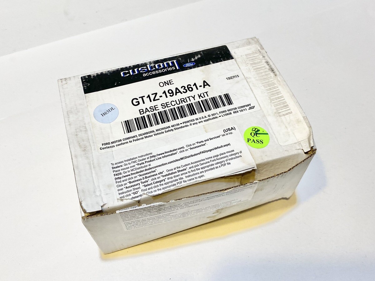 NEW FORD GT1Z-19A361-A BASE SECURITY KIT | eBay