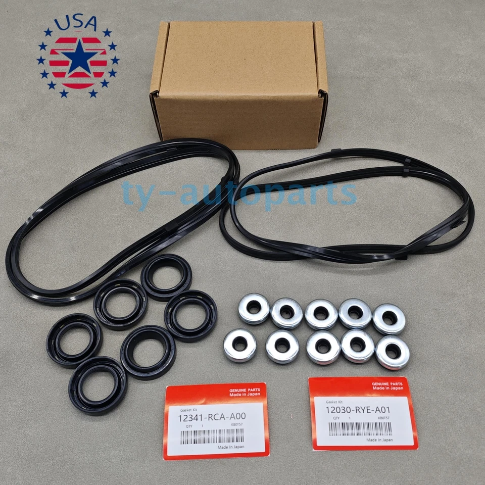 New Engine Valve Cover Gasket Set For Honda Odyssey 2005-2010 3.5L V6 VTEC USA Foto 4 de 4