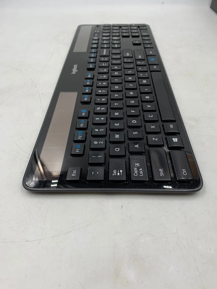 Logitech K750 Wireless Solar Keyboard - NO Receiver - Black (NEEDS NEW BATTERY!) - Image 3 of 4