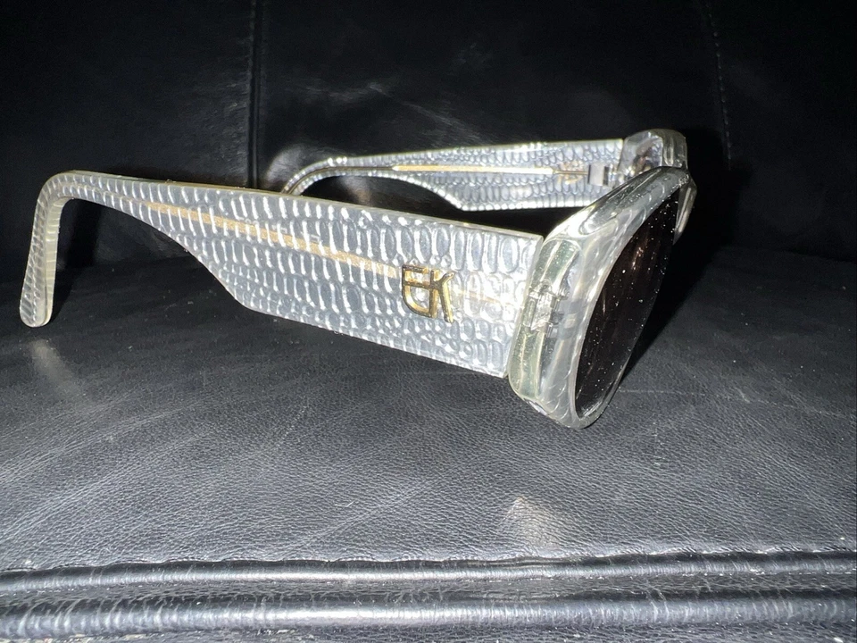 Gafas de sol Emmanuelle Khanh vintage años 80 ojos privados EK 157 207 auténticas raras Foto 3 de 4