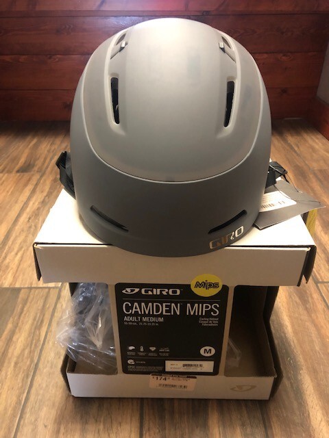 Giro Camden MIPS Winter Helmet Matte Titanium M 55–59cm with light