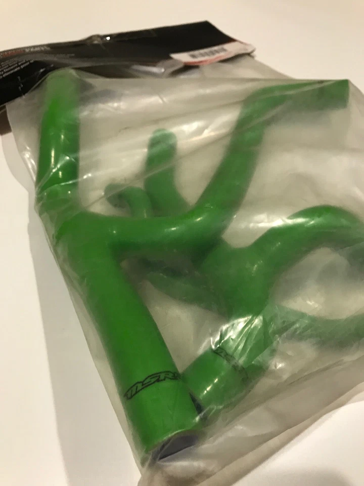 Mangueras de radiador de silicona MSR para Kawasaki, verde SKY450f-09+GR Foto 4 de 4