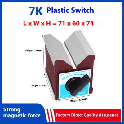 Magnetic V-Block Magnetic Holder Magnetic Triangular Table V 90 Degree