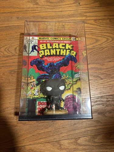 Funko Pop! Comic Book Cover with Case: Marvel - Black Panther #18