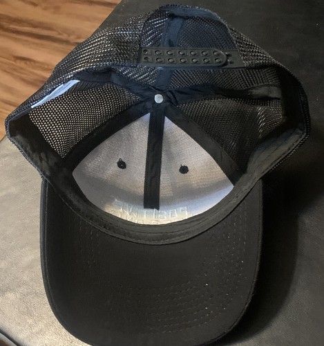 Positive Vibes Only Size Snapback Mesh Back Black Hat - Picture 3 of 3