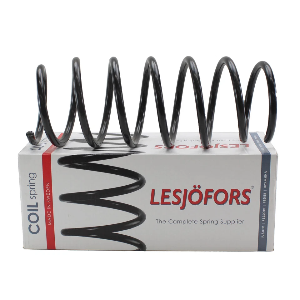 Muelle helicoidal delantero Lesjofors 4008415 para BMW E32 735i 735iL base sedán 4 puertas 3,5 Foto 3 de 4