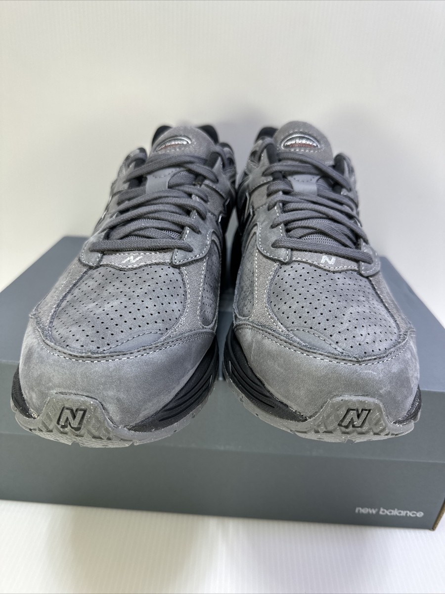 New Balance 2002R CASTLEROCK BLACK Shoes M2002REH Size 9.5 Mens