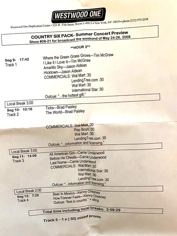 5/24/08 SUMMER CONCERT PREVIEW/INTERVIEWS: TAYLOR SWIFT (3), KENNY CHESNEY (6) - Image 3 of 3
