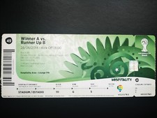 WC TICKET BRAZIL - CHILE 28.06.2014 GAME 49