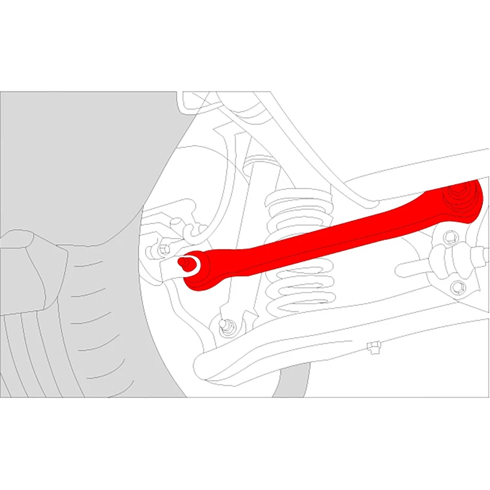 LYKT 2pcs Adjustable Control Arms Rear Camber Kit for Hyundai 2WD / Kia 2WD - Изображение 2 из 4