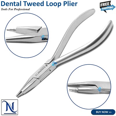 Pinza Tweed Omega Ortho Dental – Pa’ Loops Finos y Doblar Alambre con ...