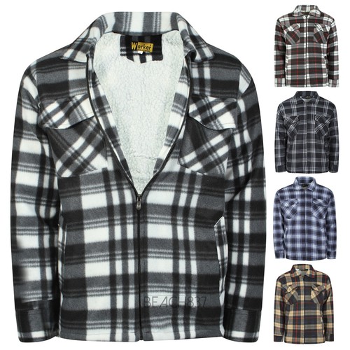 checked lumber jacket