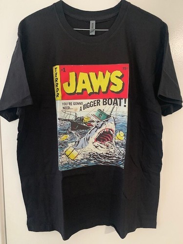 JAWS Need a bigger boat movie T-shirt NEW 100% Cotton s m l xl xxl - Picture 5 of 5