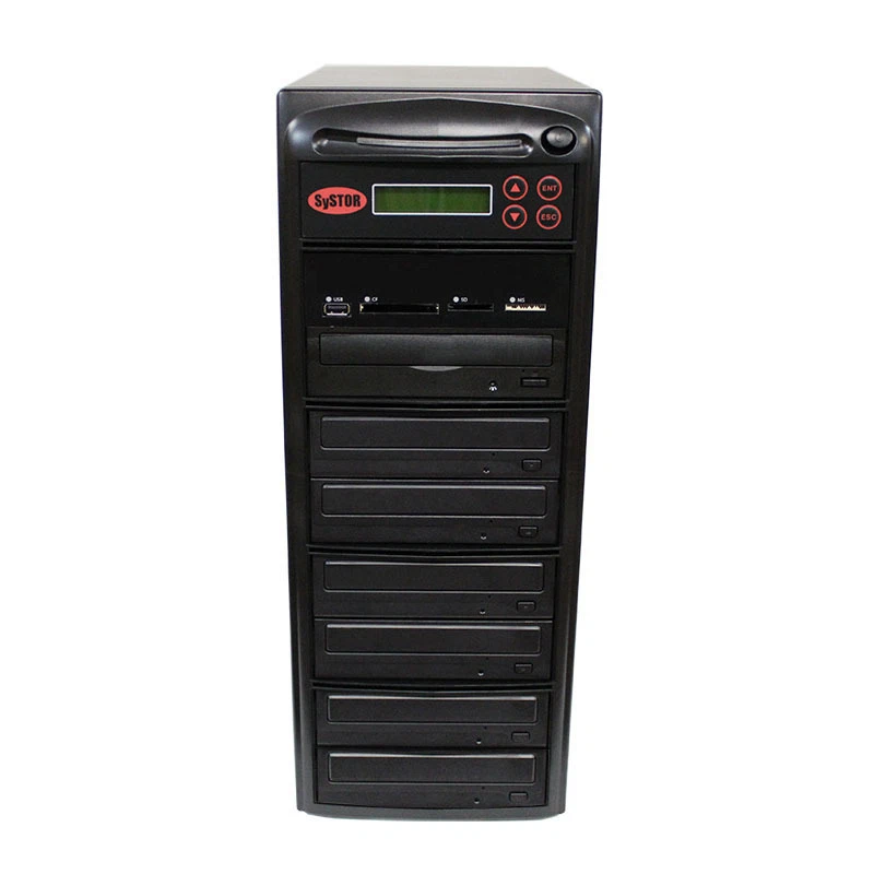 SySTOR 1-6 USB/SD/CF/MS/MMC Multi Media Backup Copier to CD DVD Duplicator - Image 2 of 2