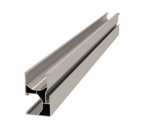 Perfil de aluminio panel solar fotovoltaico carril de montaje conector carril aluminio solar - Imagen 3 de 4