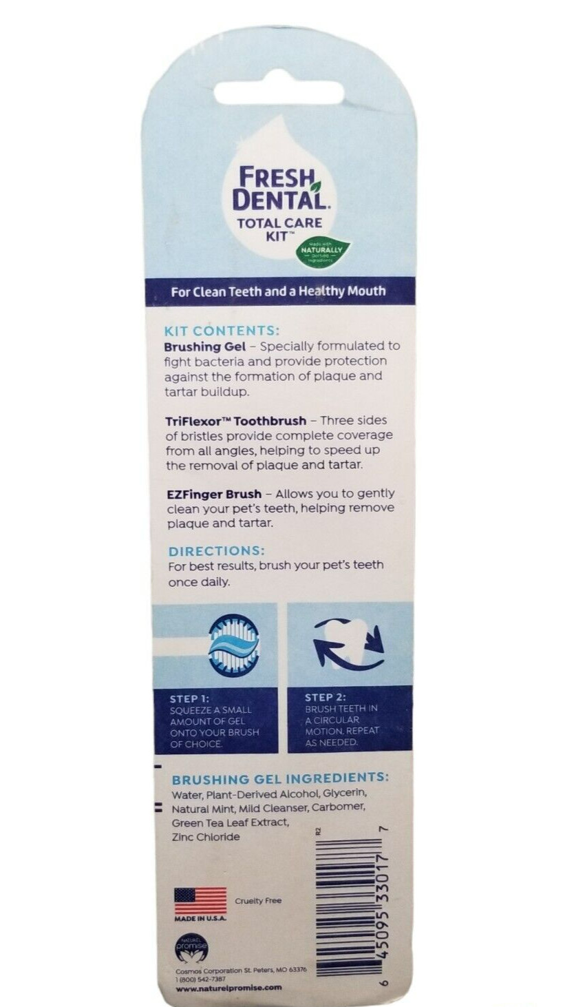 Comprar Fresh Dental Total Care Kit Dog Toothbrush Br... en USA desde