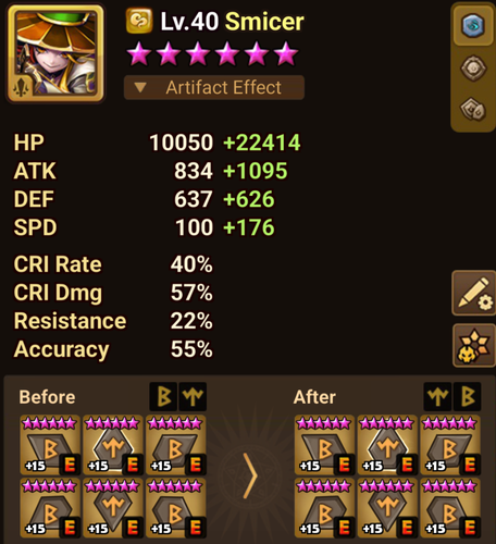 summoners war global: P1 RTA: Berghild/Geldnir/Leona/Vivachel - Picture 16 of 24