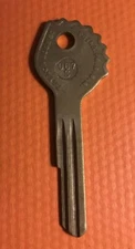 1 NOS VINTAGE OPEL KEY BLANK TAYLOR O67S