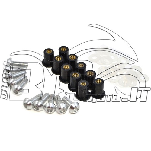 CUPOLINO PLEXIGLAS PER APRILIA RS 125 1992 1993 1994 Extrema TRASPARENTE + VITI - Foto 8 di 10