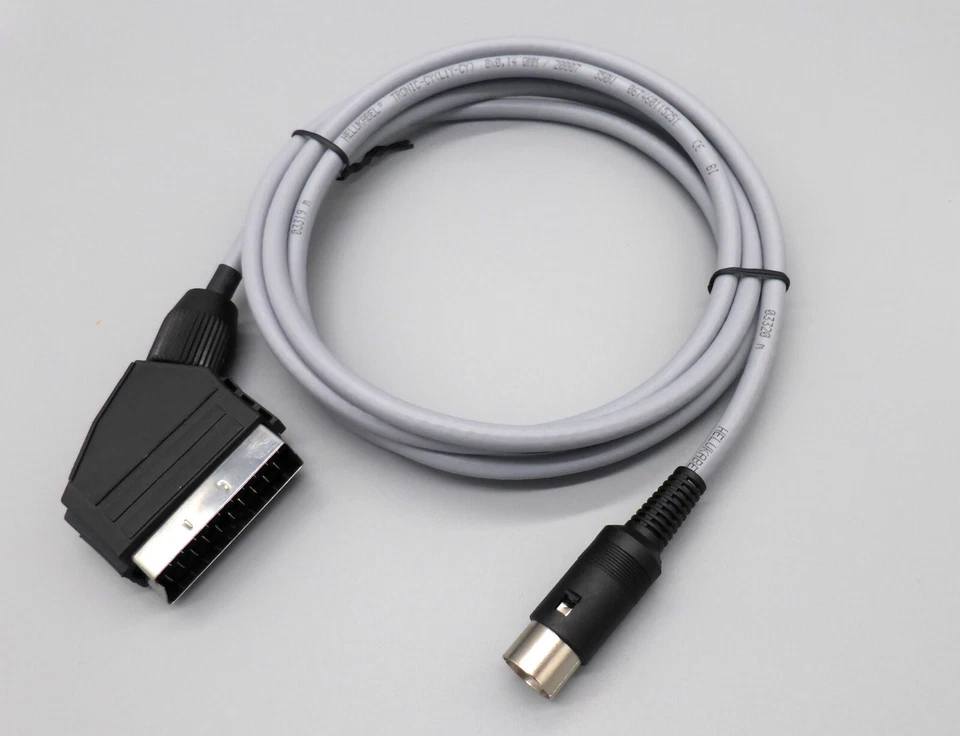 ZX Spectrum +2A , +2B , +3  RGB Scart Kabel .  RGB Cable for Spectum +2/+2B/+3 - Bild 4 von 4