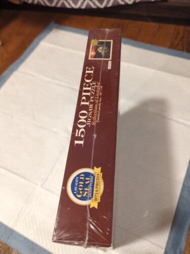Reflections Of Linderhof 1500 Piece Jigsaw Puzzle Glow In The Dark SEALED 1995 - Picture 4 of 6