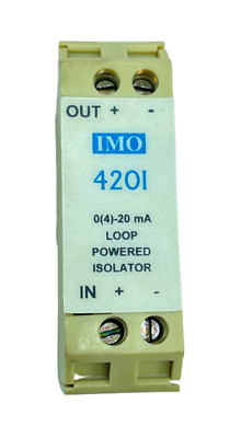 IMO 420I Loop Powered Isolator 420I-AAXX-8 Präzisionsregler 0(4)-20mA 428-099