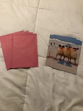 Lot Of 4 Funny  Humorous Feel Better/ Cheer Up Wishes Card  From Shoebox