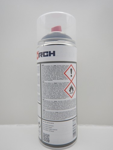 3x 4 in 1 RAL 9005 SCHWARZ DICKSCHICHTLACK LACK SPRAY SPRAYDOSE 400ML  - Bild 3 von 3