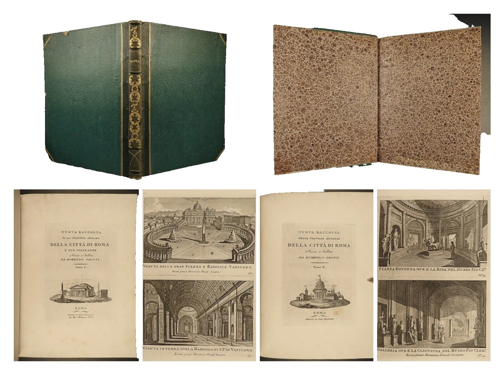 Leather Architecture European Antiquarian & Collectible Books