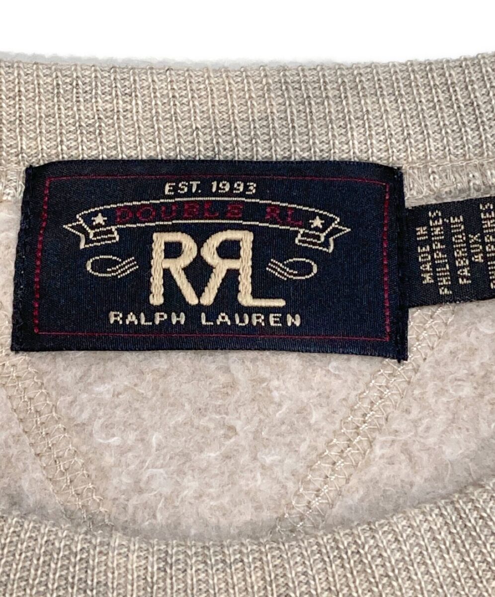 RRL RALPH LAUREN men's Stenciled Front V Sweatshirt Size S RRL RALPH LAUREN men's Stenciled Front V Sweatshirt Size S