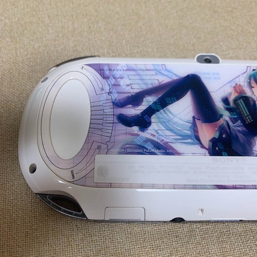 Sony PS Vita PCHJ-10001 Miku Hatsune Limited Edition Console Used from Japan - Picture 4 of 6