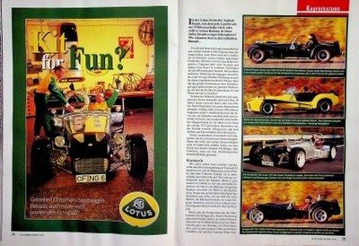 Oldtimer Markt 12/1998 Tips für Lotus Super Seven Gebrauchtwagenkäufer - ein int