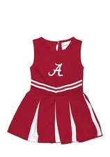 Alabama Crimson Tide Infant Cheer Dress With Attached Bloomers (Newborn)