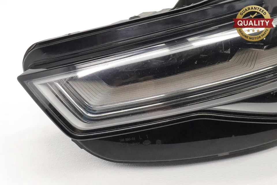AUDI A6 S6 2016-2018 LADO DEL CONDUCTOR IZQUIERDO LUZ FARO LED OCULTO OEM Foto 2 de 4